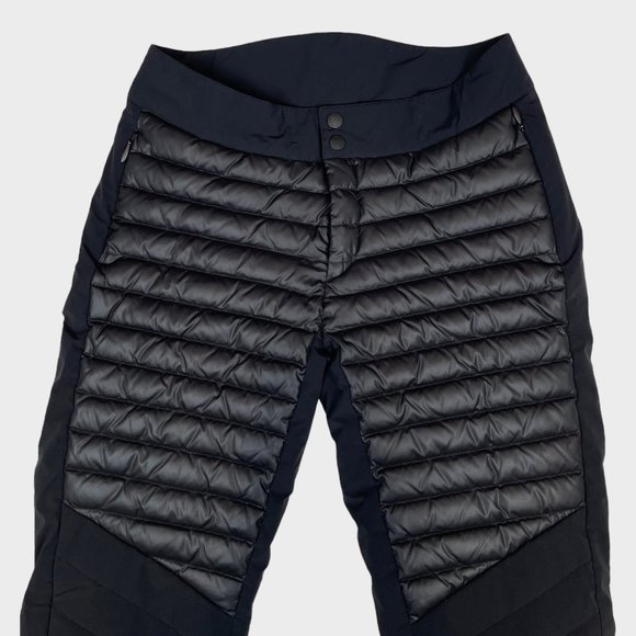 Bogner Fire + Ice Black Snow Puffer Ski Lined Pants Women's Size 6 (Small) - Picture 2 of 14